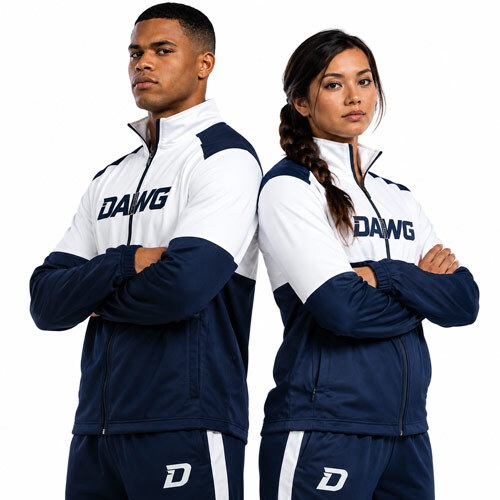 Full Zip Wrestling Warm Ups
